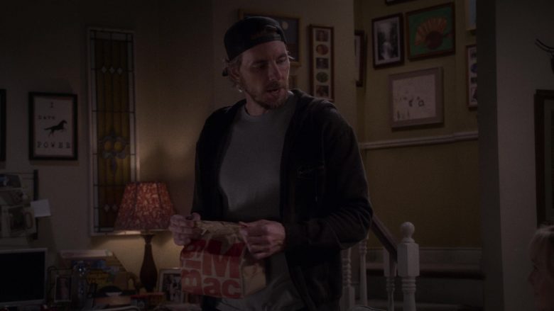McDonald’s Big Mac Held by Dax Shepard as Luke Matthews in The Ranch Season 4 Episode 2 (3)