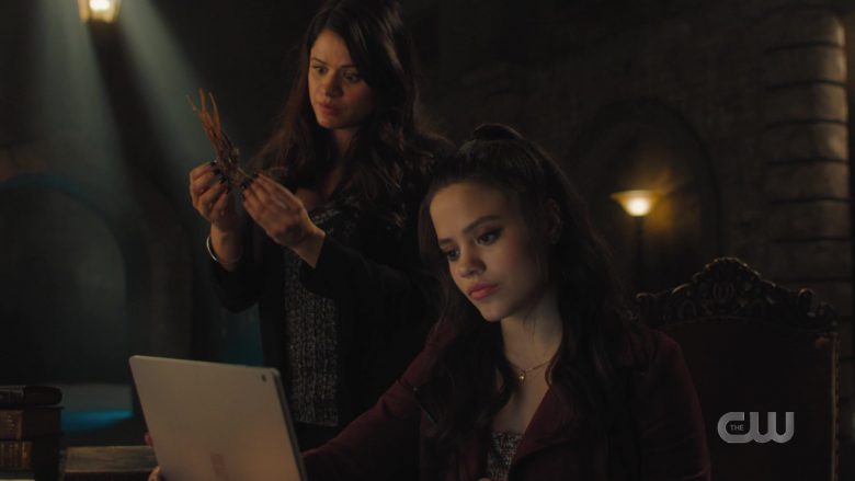Microsoft Surface Laptop Used by Sarah Jeffery as Margarita Emilia ‘Maggie' Vera in Charmed Season 2 Episode 2 (2)