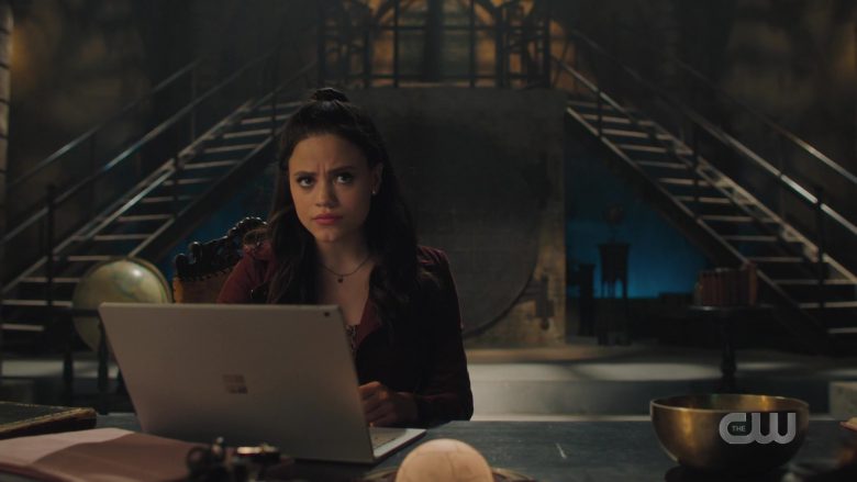 Microsoft Surface Laptop Used by Sarah Jeffery as Margarita Emilia ‘Maggie' Vera in Charmed Season 2 Episode 2 (3)