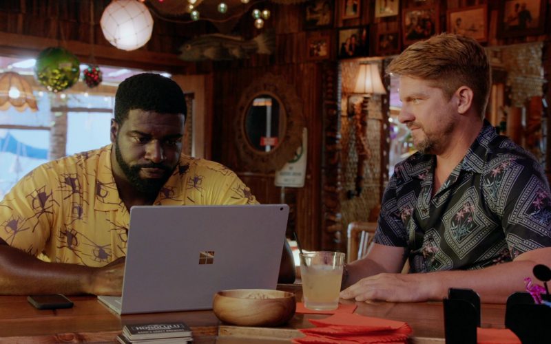 Microsoft Surface Notebook Used by Stephen Hill as Theodore ‘TC' Calvin in Magnum P.I (1)