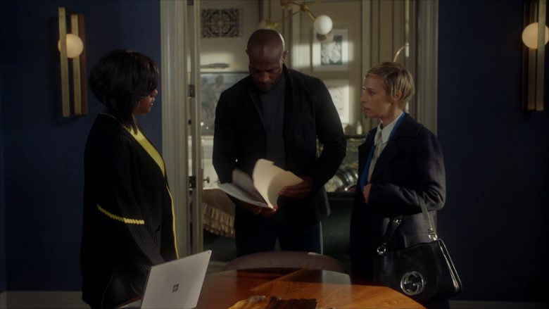 Microsoft Surface Notebook and Gucci Handbag Used by Liza Weil as Bonnie Winterbottom in How to Get Away