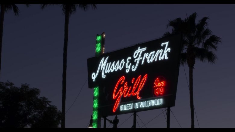 Musso & Frank Grill Restaurant in The Kominsky Method Season 2 Episode 6 Chapter 14