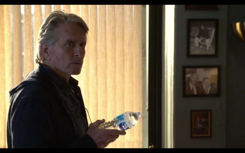 Nestlé Pure Life Bottled Water Held by Michael Douglas in The Kominsky Method Season 2 Episode 3 Chapter 11. An Odd Couple Occurs (2019)