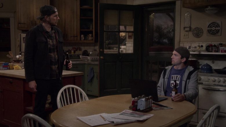 Nike T-Shirt Worn by Ashton Kutcher as Colt Reagan Bennett in The Ranch Season 4 Episode 4 (1)