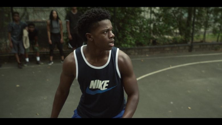 Nike T-Shirt Worn by Kylen Davis as Malik in Raising Dion (6)