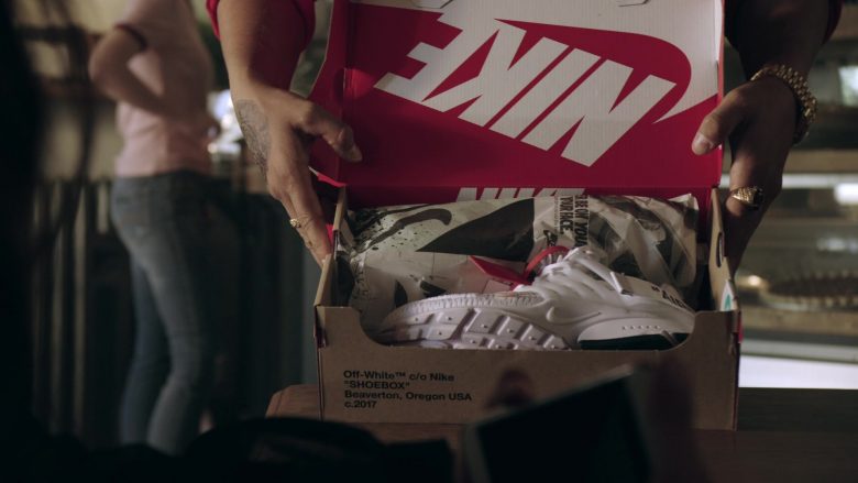 Off-White x Nike Sneakers in Get Shorty Season 3 Episode 3
