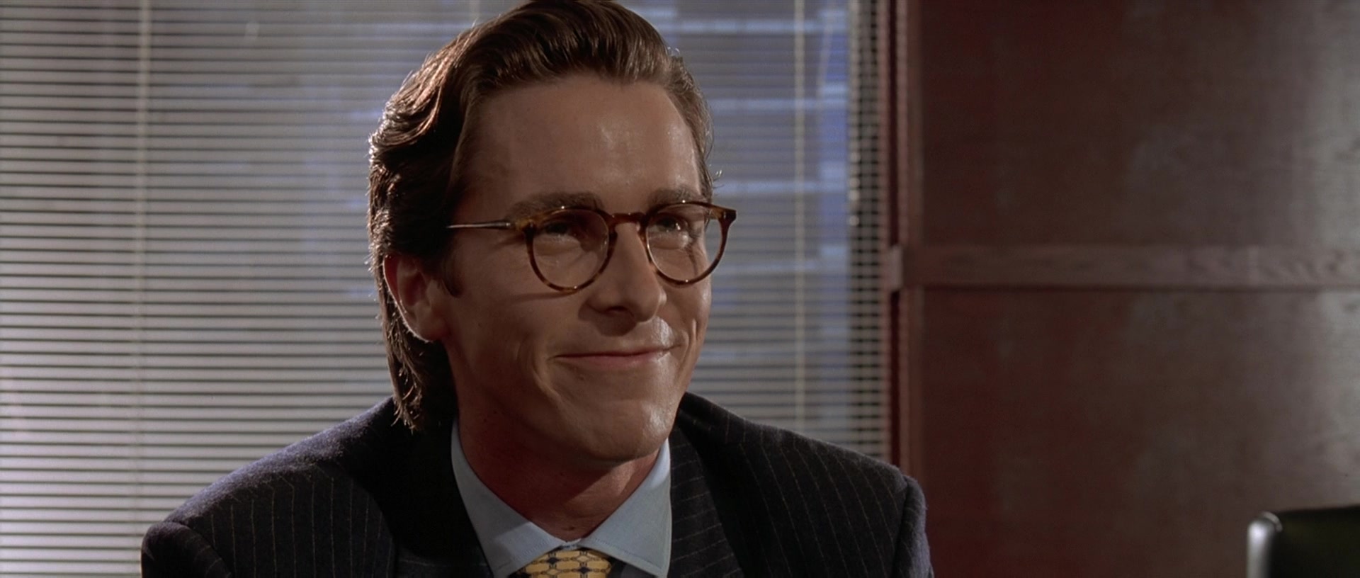 Oliver Peoples Glasses Worn by Christian Bale as Patrick Bateman in America...