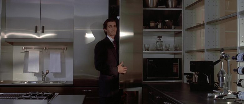Panasonic Microwave Oven Used by Christian Bale as Patrick Bateman in American Psycho
