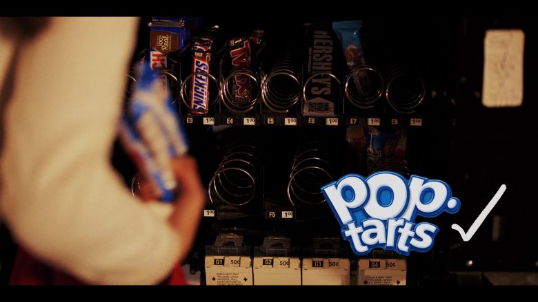 Pop Tarts, Snickers, Twix, Hershey's in Daybreak Season 1 Episode 6