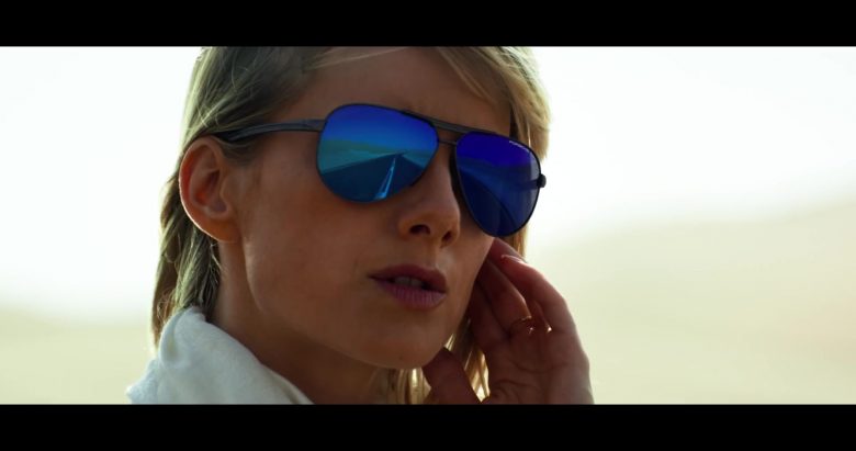 Porsche Design Sunglasses Worn by Mélanie Laurent in 6 Underground (1)