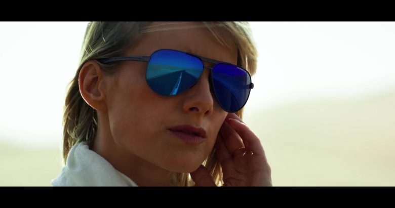 Porsche Design Sunglasses Worn by Mélanie Laurent in 6 Underground (2)