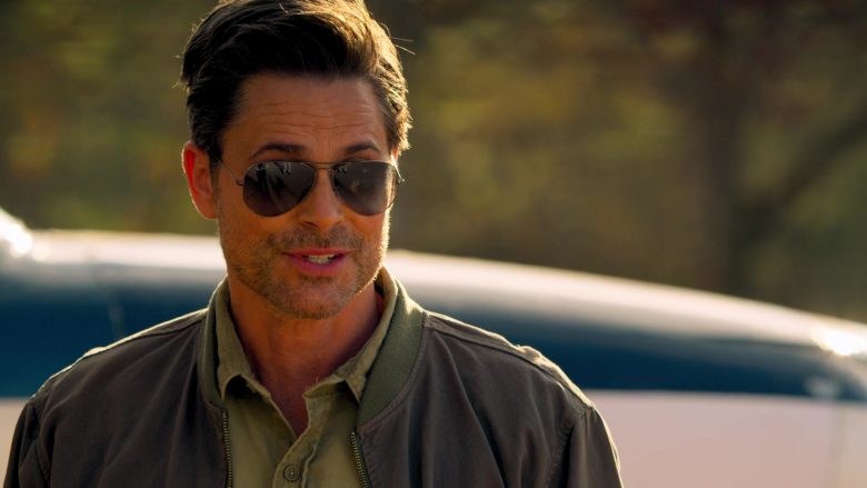 Ray-Ban Aviator Polarized Sunglasses Worn by Rob Lowe in Holiday In The Wild