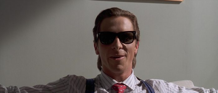 Ray-Ban Wayfarer Sunglasses Worn By Christian Bale As Patrick Bateman ...