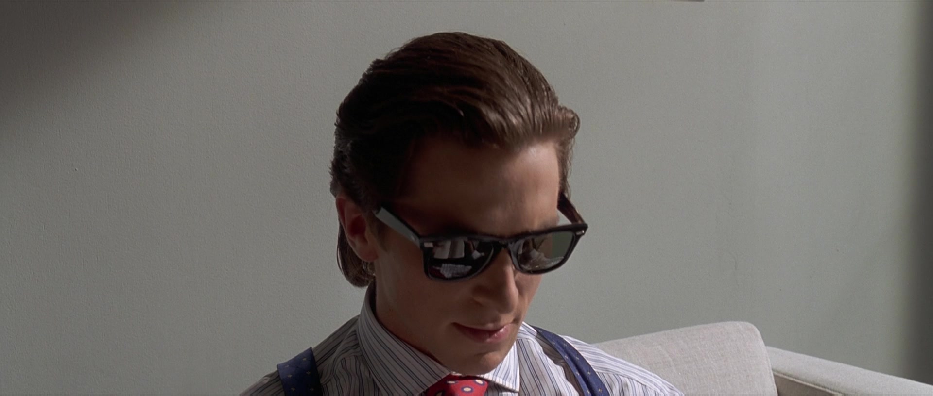 Ray-Ban Wayfarer Sunglasses Worn by Christian Bale as Patrick Bateman in Am...