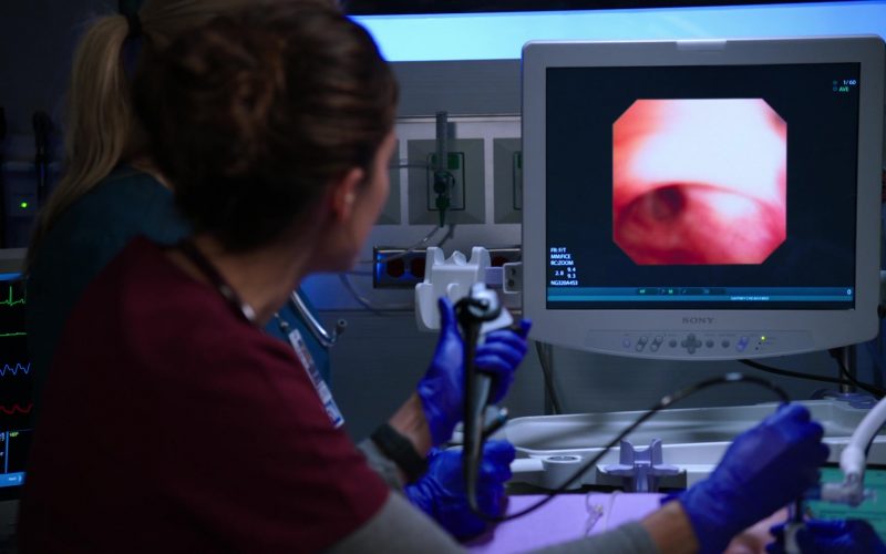 Sony Monitor in Chicago Med Season 5 Episode 6 It's All in the Family (2019)