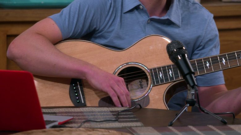 Taylor Guitar Used by Max Greenfield as Dave Johnson in The Neighborhood Season 2 Episode 5 (1)