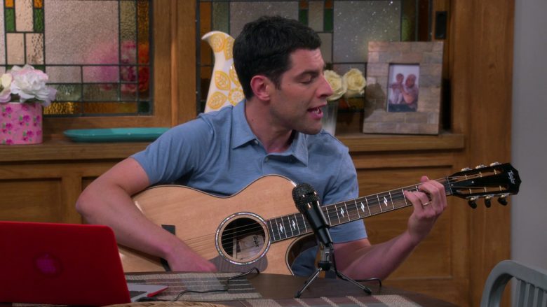 Taylor Guitar Used by Max Greenfield as Dave Johnson in The Neighborhood Season 2 Episode 5 (2)