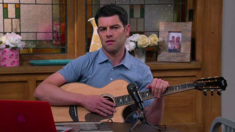 Taylor Guitar Used by Max Greenfield as Dave Johnson in The Neighborhood Season 2 Episode 5 (5)