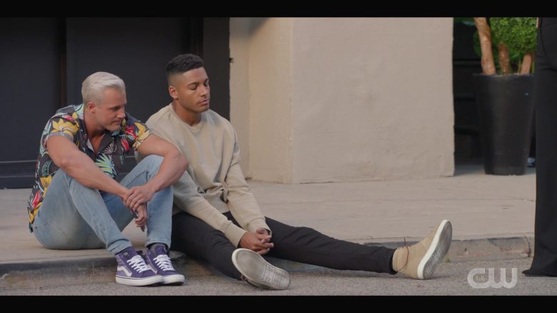 Vans Purple Sneakers in All American Season 2 Episode 2