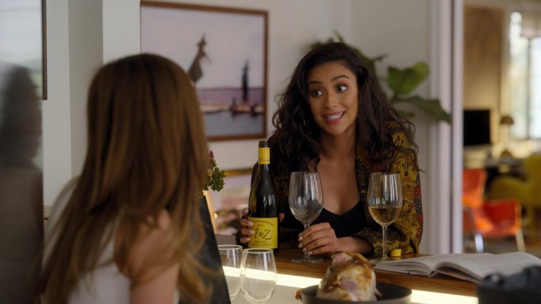 A to Z Wine Enjoyed by Shay Mitchell as Stella Cole in Dollface Season 1 Episode 5 (4)