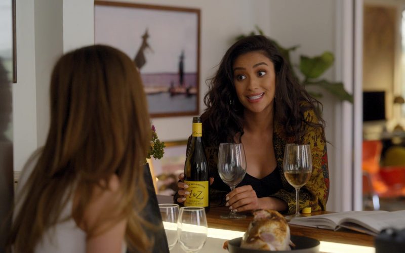 A to Z Wine Enjoyed by Shay Mitchell as Stella Cole in Dollface Season 1 Episode 5 (4)