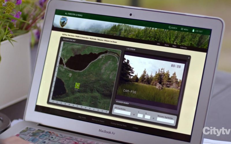 Apple MacBook Air Laptop in Hudson & Rex Season 2 Episode 7 The Woods Have Eyes ( (1)