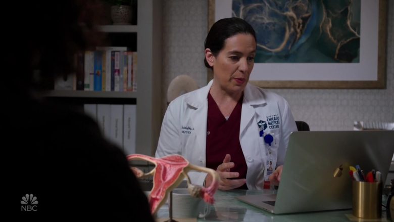 Apple MacBook Laptop Used by Apple MacBook Laptop Used by Amy J. Carle as Dr. Patchefsky in Chicago Med Season 5