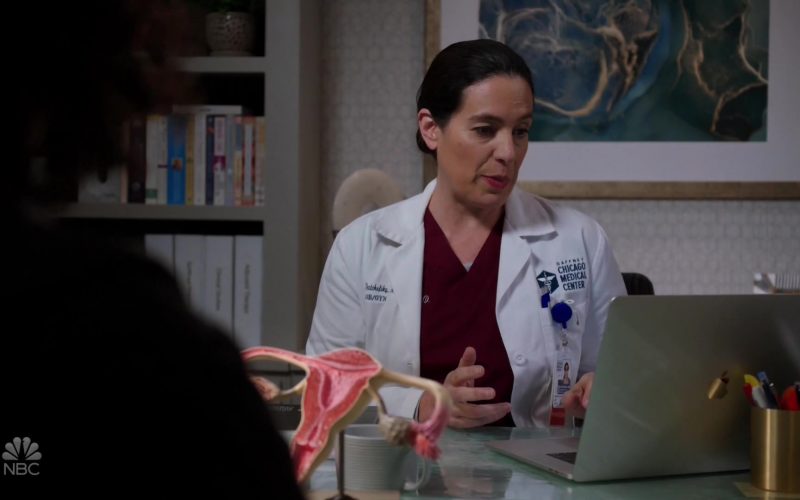 Apple MacBook Laptop Used by Apple MacBook Laptop Used by Amy J. Carle as Dr. Patchefsky in Chicago Med Season 5