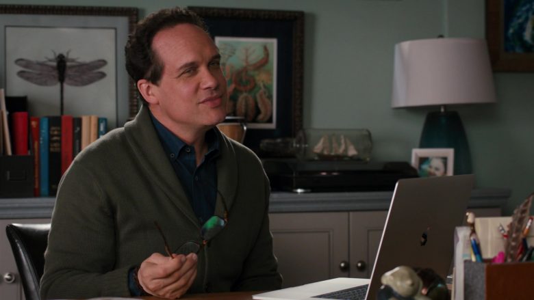 Apple MacBook Laptop Used by Diedrich Bader as Greg Otto in American Housewife Season 4 Episode 7 (3)