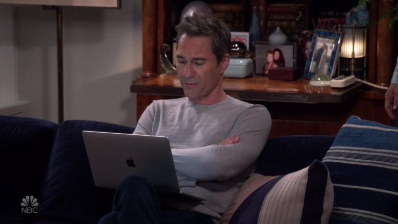 Apple MacBook Laptop Used by Eric McCormack as Will Truman in Will & Grace Season 11 Episode 2 (1)