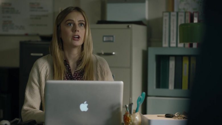 Apple MacBook Laptop Used by Justine Lupe as Holly Gibney in Mr. Mercedes Season 3 Episode 9 (2)