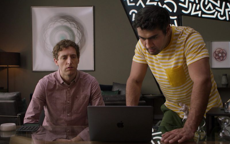 Apple MacBook Laptop Used by Kumail Nanjiani as Dinesh Chugtai in Silicon Valley Season 6 Episode 4
