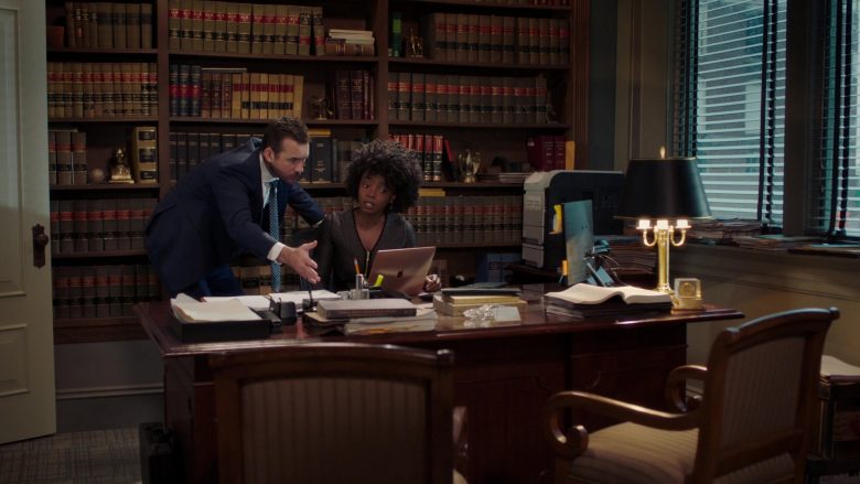 Apple MacBook Laptop Used by MaameYaa Boafo as Briana Logan in Bluff City Law Season 1 Episode 8 (1)
