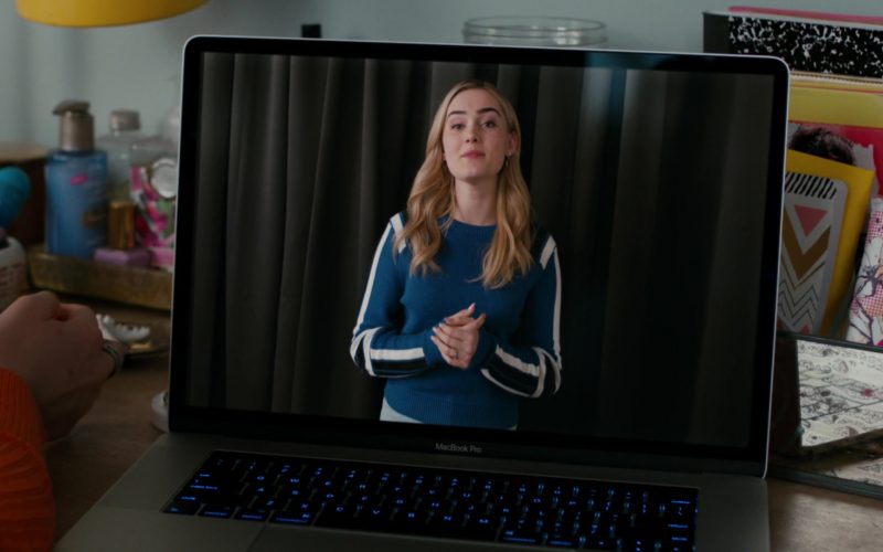 Apple MacBook Pro Laptop Used by Meg Donnelly as Sweetheart ‘Taylor' Otto in American Housewife Season 4 Episode 9 (1)