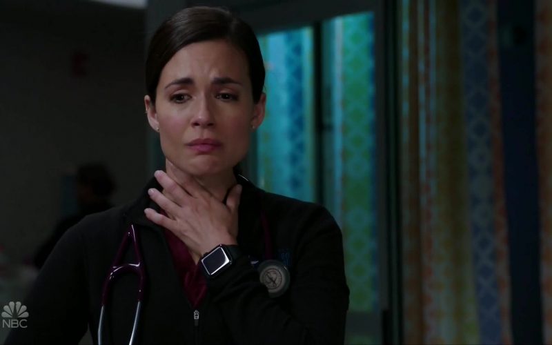 Apple Watch Worn by Torrey DeVitto as Dr. Natalie Manning in Chicago Med Season 5 Episode 9