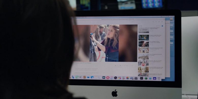 Apple iMac Computer Used by Bel Powley as Claire Canway in The Morning Show Season 1 Episode 1 (1)