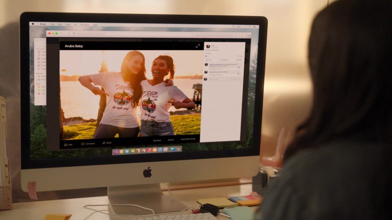 Apple iMac Computer Used by Kat Dennings as Jules in Dollface Season 1 Episode 1 (2)