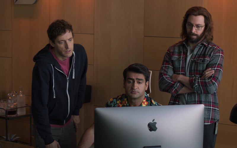 Apple iMac Computer Used by Thomas Middleditch, Kumail Nanjiani and Martin Starr in Silicon Valley Season 6 Episode 2