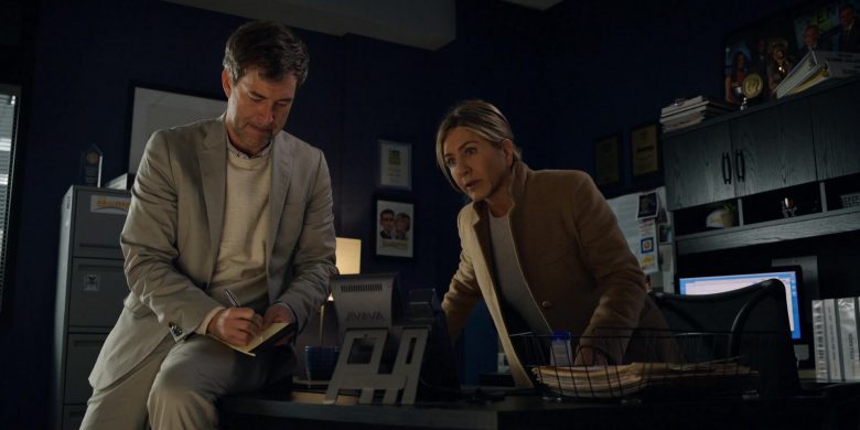 Avaya Phone Used by Mark Duplass as Chip and Jennifer Aniston as Alex Levy in The Morning Show Season 1 Episode 1 (3)