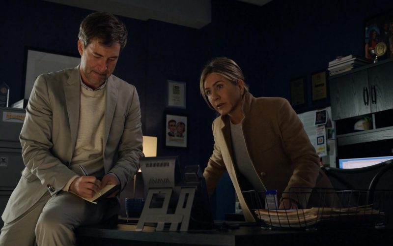 Avaya Phone Used by Mark Duplass as Chip and Jennifer Aniston as Alex Levy in The Morning Show Season 1 Episode 1 (3)