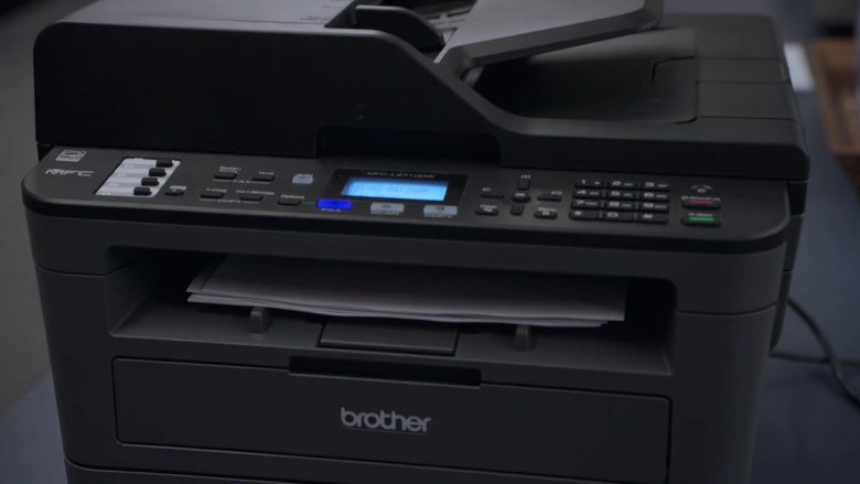 Brother All-in-One Printer in Silicon Valley Season 6 Episode 3 “Hooli Smokes!”