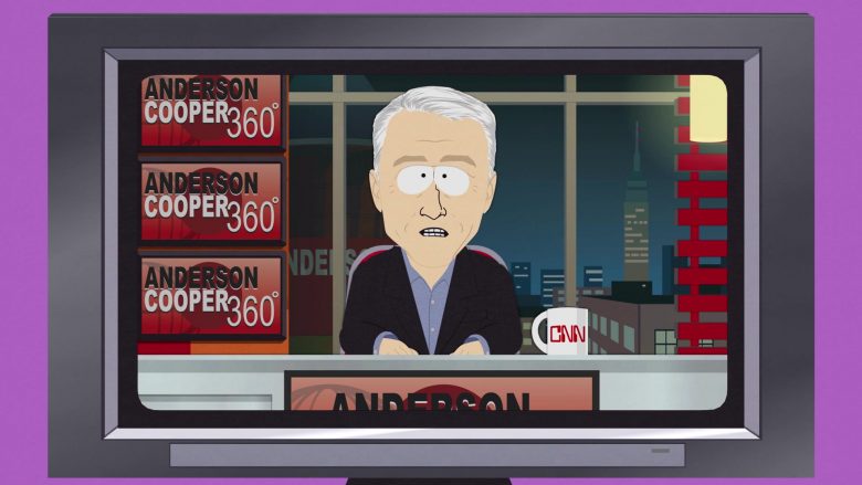 CNN Anderson Cooper 360° in South Park Season 23 Episode 7