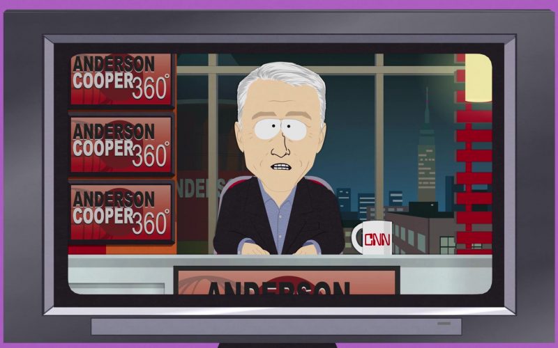 CNN Anderson Cooper 360° in South Park Season 23 Episode 7