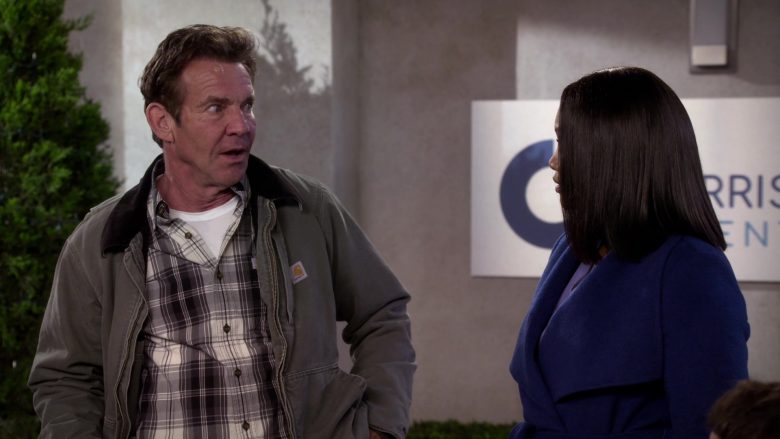 Carhartt Jacket Worn by Dennis Quaid as Don Quinn in Merry Happy Whatever Season 1 Episode 2 (5)