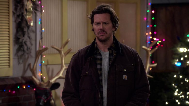 Carhartt Jacket Worn by Hayes MacArthur as Sean Quinn in Merry Happy Whatever Season 1 Episode 2 (2)