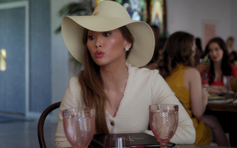 Chanel Earrings Worn by Brenda Song as Madison Maxwell in Dollface Season 1 Episode 2
