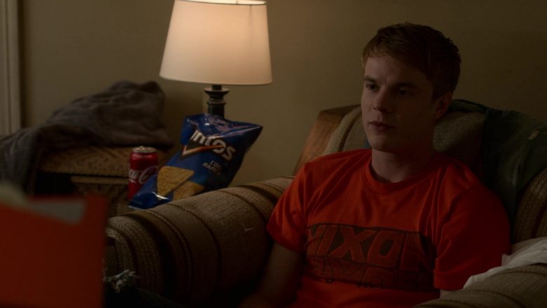 Coca-Cola and Doritos Enjoyed by Graham Rogers as Evan Chapin in Atypical Season 3 Episode 3 (2)