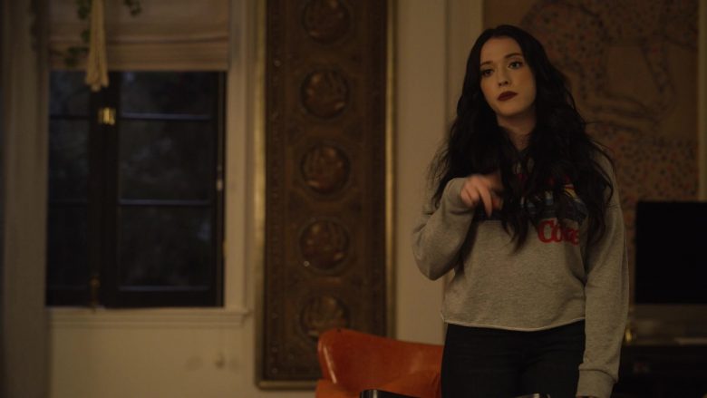 Coke Sweatshirt Worn by Kat Dennings as Jules in Dollface Season 1 Episode 7 F Buddy (1)