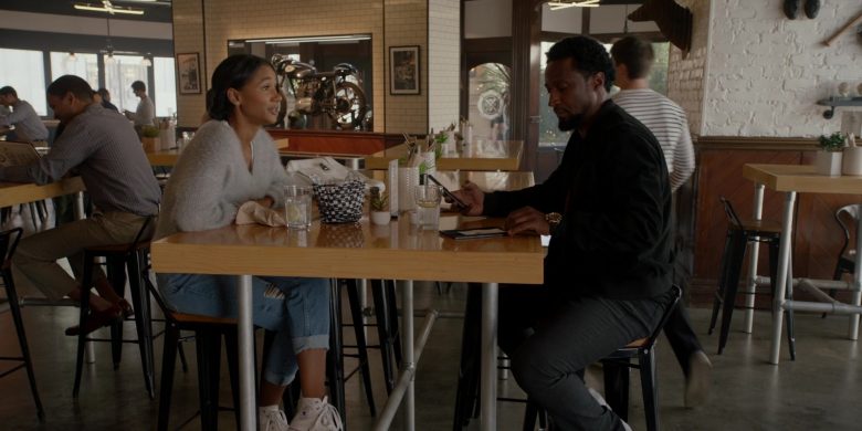 Converse White Shoes Worn by Greta Onieogou in All American Season 2 Episode 5