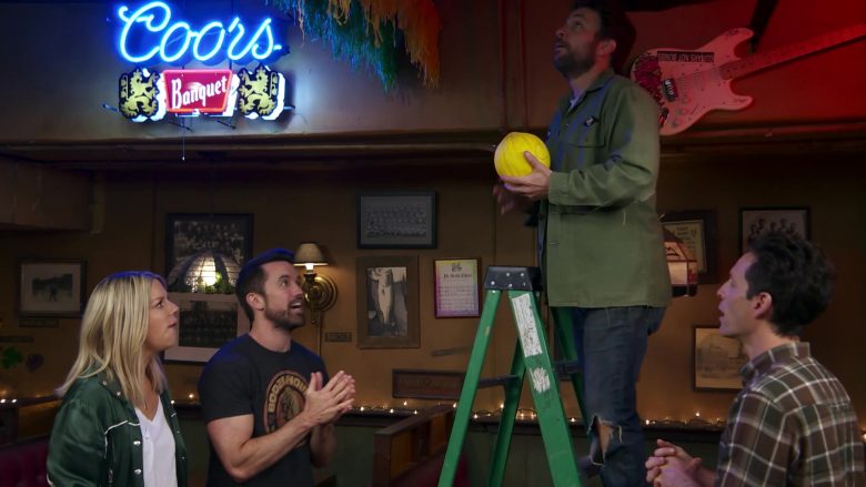 Coors Banquet Beer Neon Sign in It's Always Sunny in Philadelphia Season 14 Episode 8 (1)